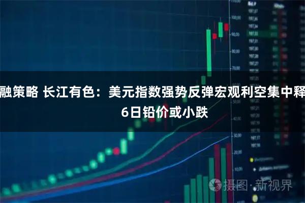 亿融策略 长江有色：美元指数强势反弹宏观利空集中释放       6日铅价或小跌