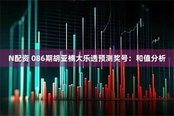 N配资 086期胡亚楠大乐透预测奖号：和值分析